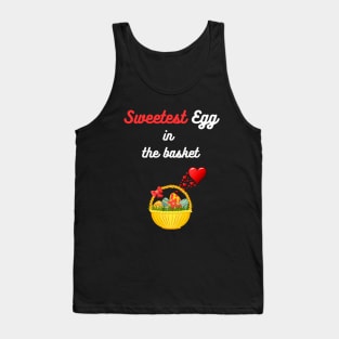 Special person funny Easter Couple saying for Sweet people sweet tooth easter Tank Top